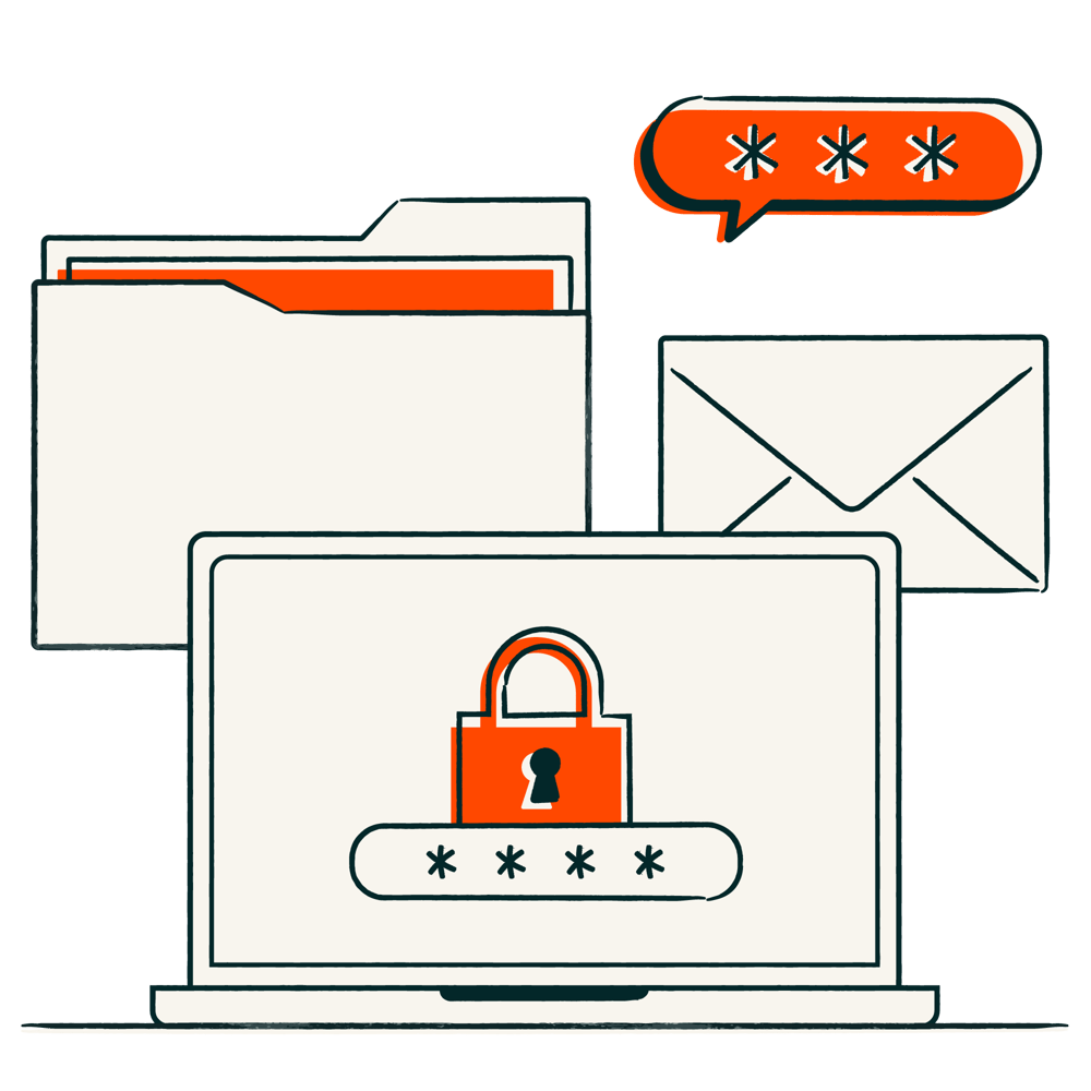 Secure Access_Linear_llustrations_Environmental