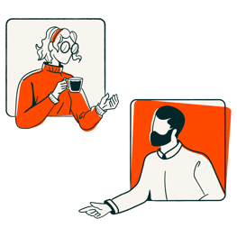 Virtual_Connection_Linear_llustrations_Characters